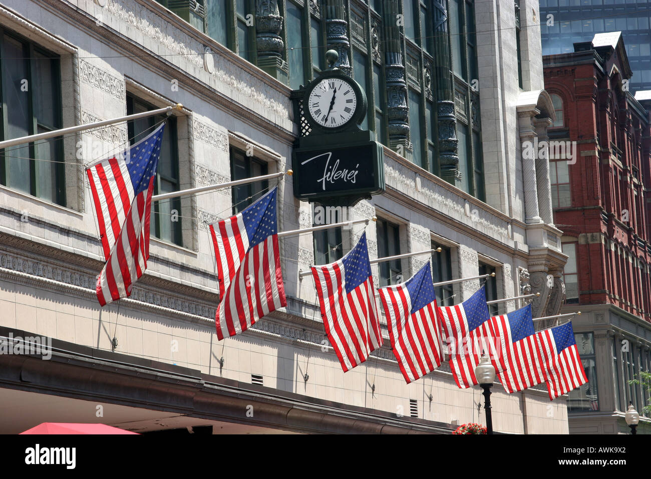 Filene s department store founded 1881 at Downtown Crossing in Boston