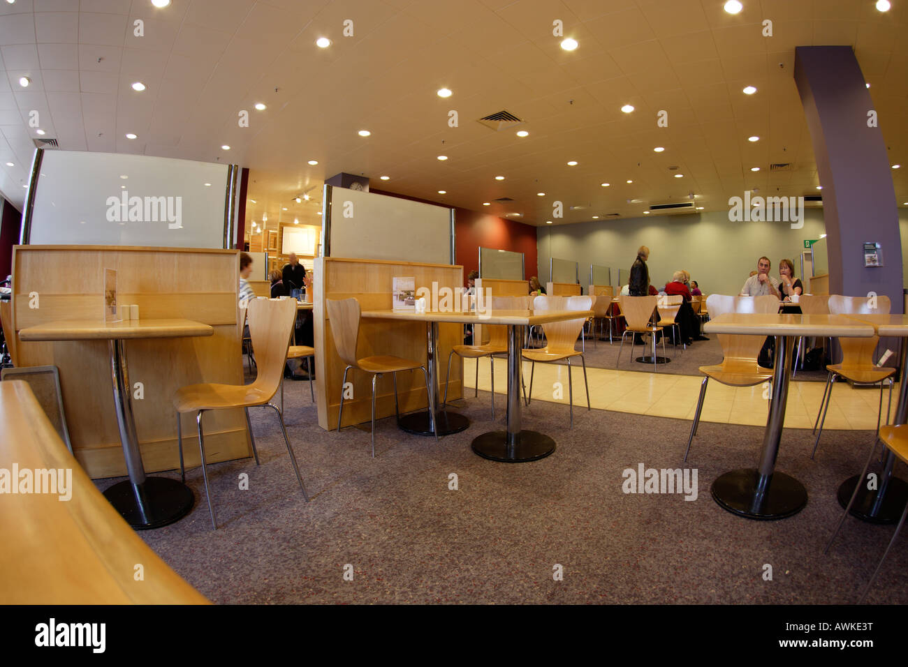 Cafeteria Stock Photo