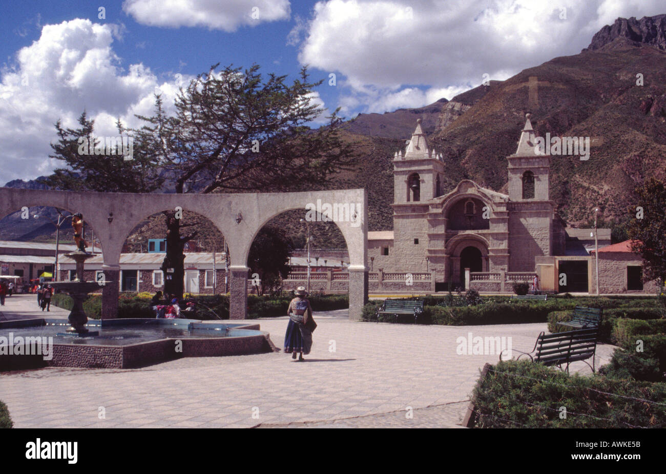 Chivay Plaza de Armas