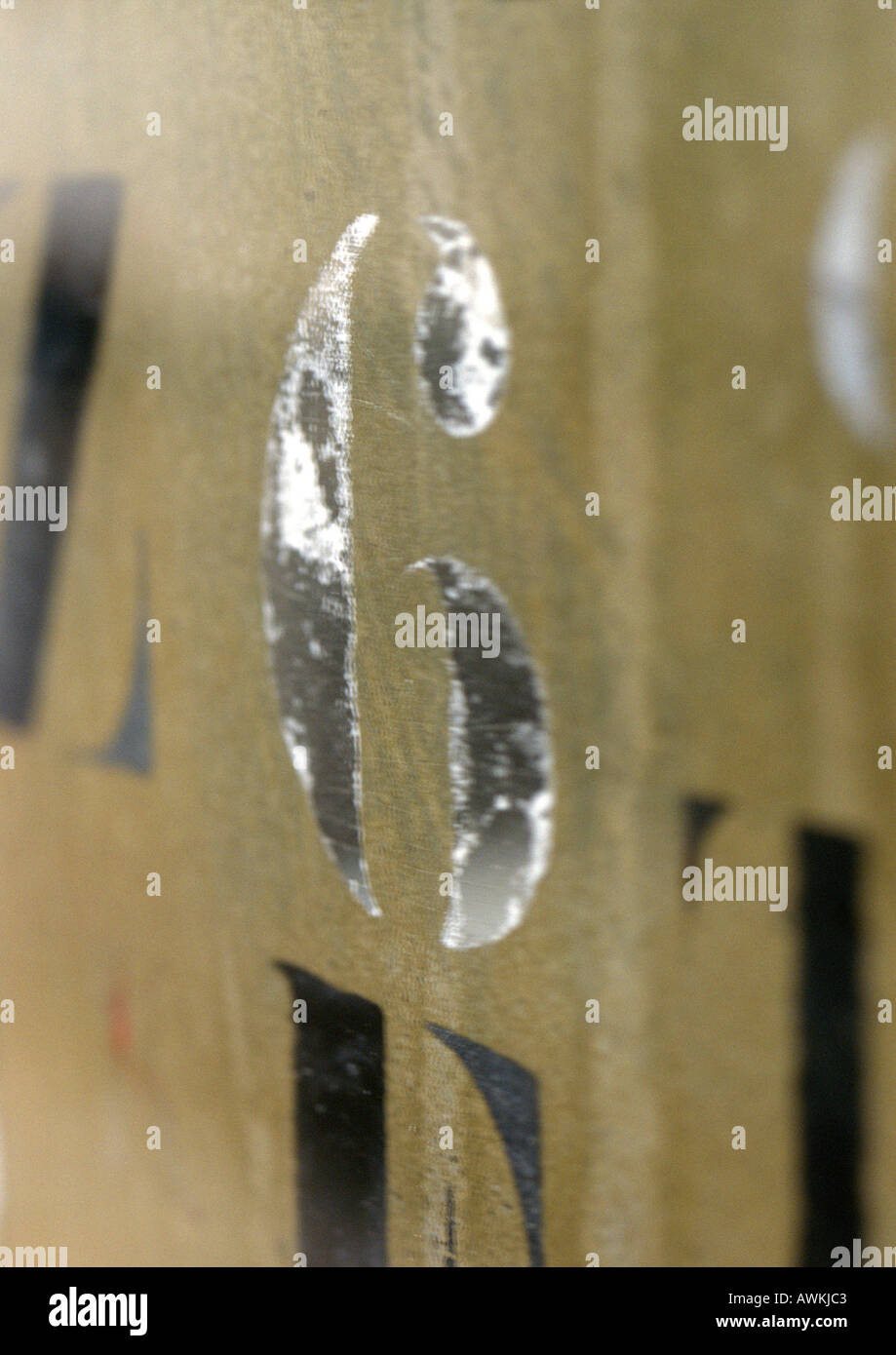 Number 6s High Resolution Stock Photography and Images - Alamy