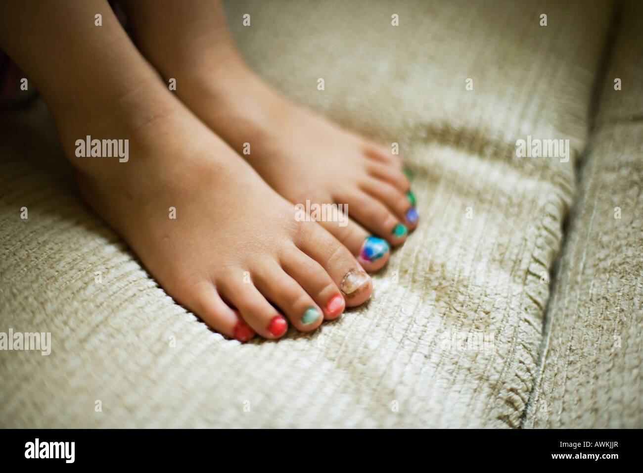 Little Girl Toenails