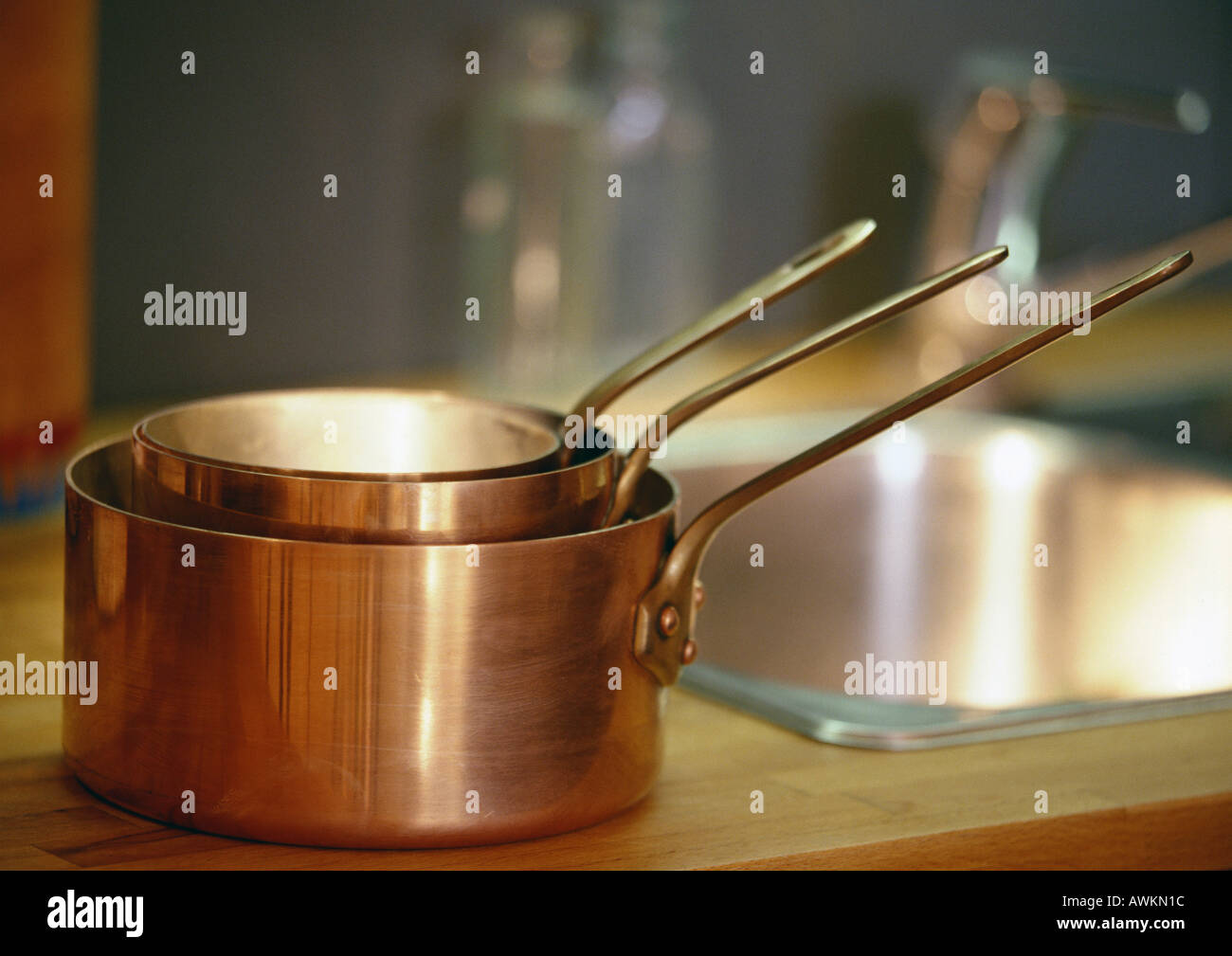 Copper Pots High Resolution Stock Photography and Images Alamy