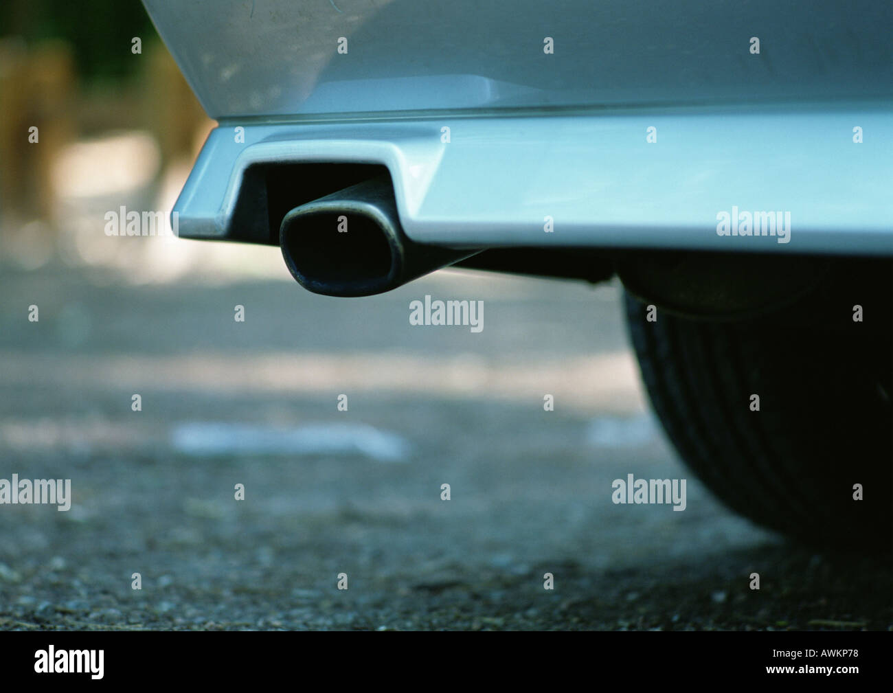 Car exhaust pipe Stock Photo Alamy