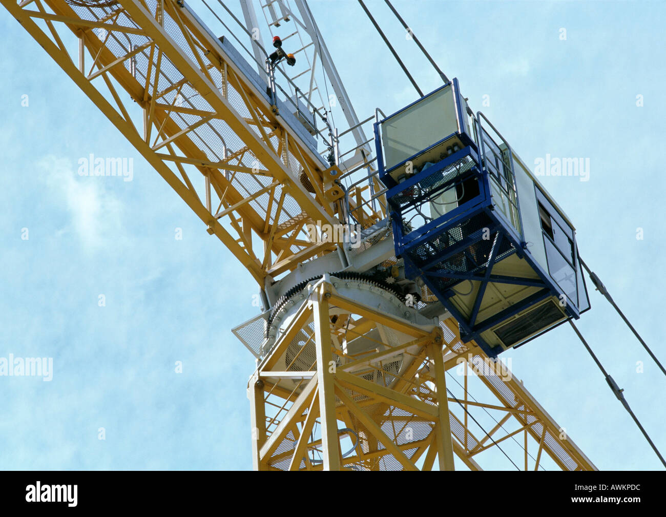 Cranes cab view hi-res stock photography and images - Alamy
