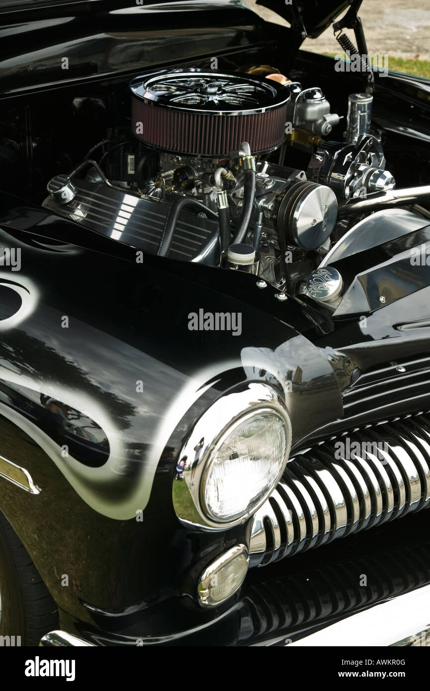 Antique Car Show Embarcadero Park, San Diego, California, USA Stock