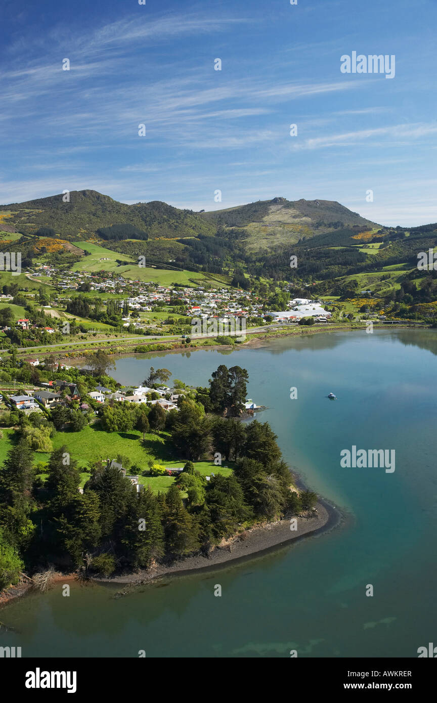 Roseneath and Sawyers Bay Otago Harbour Dunedin South Island New