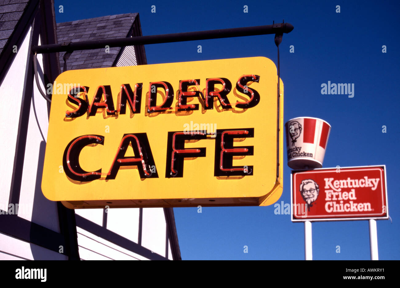 Original Kentucky Fried Chicken restaurant in USA Stock Photo Alamy