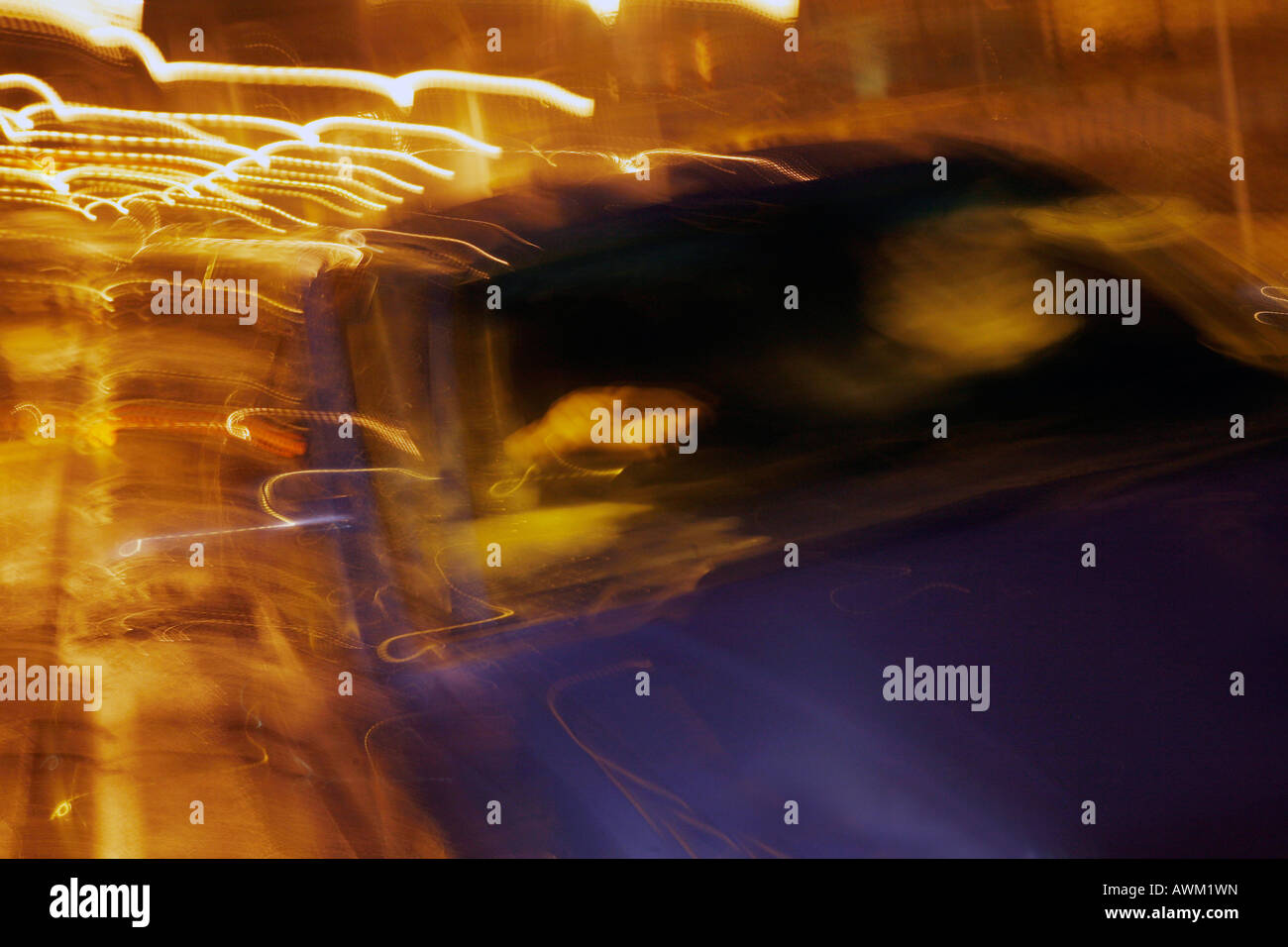 speed car driving Stock Photo Alamy