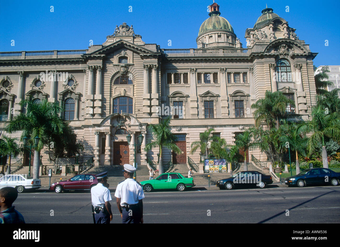 Facade of city hall, Durban City Hall, Durban, KwazuluNatal, South