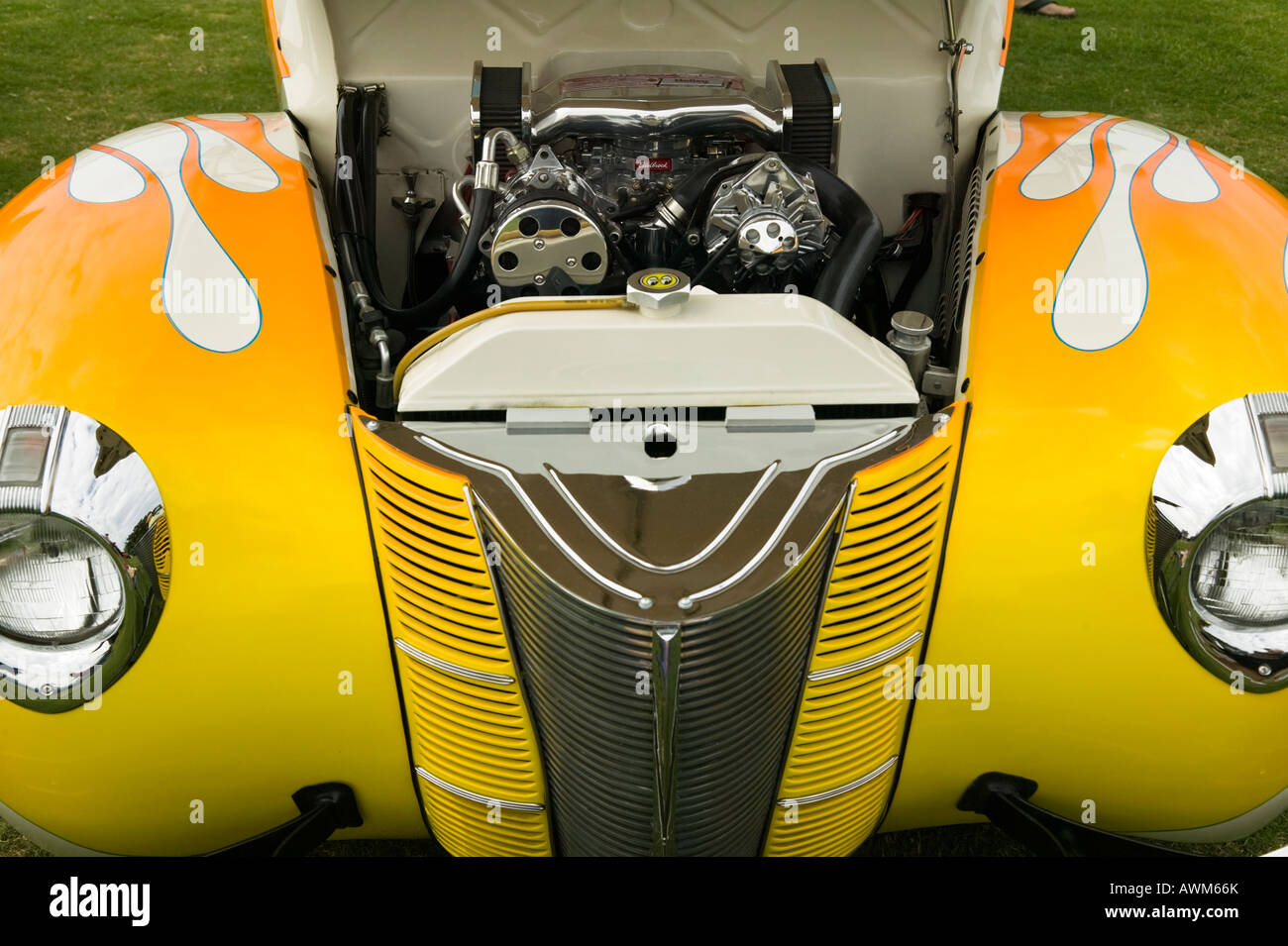 Antique Car Show Embarcadero Park, San Diego, California, USA Stock