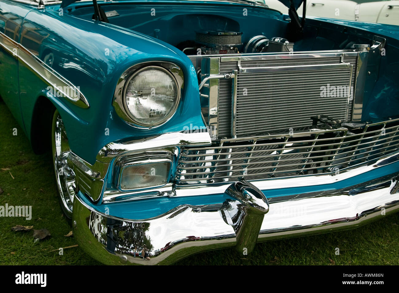 Antique Car Show Embarcadero Park, San Diego, California, USA Stock