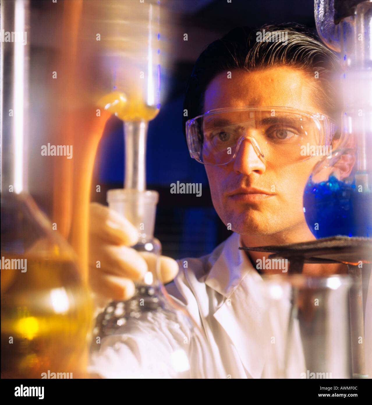 Chemist in laboratory Stock Photo Alamy