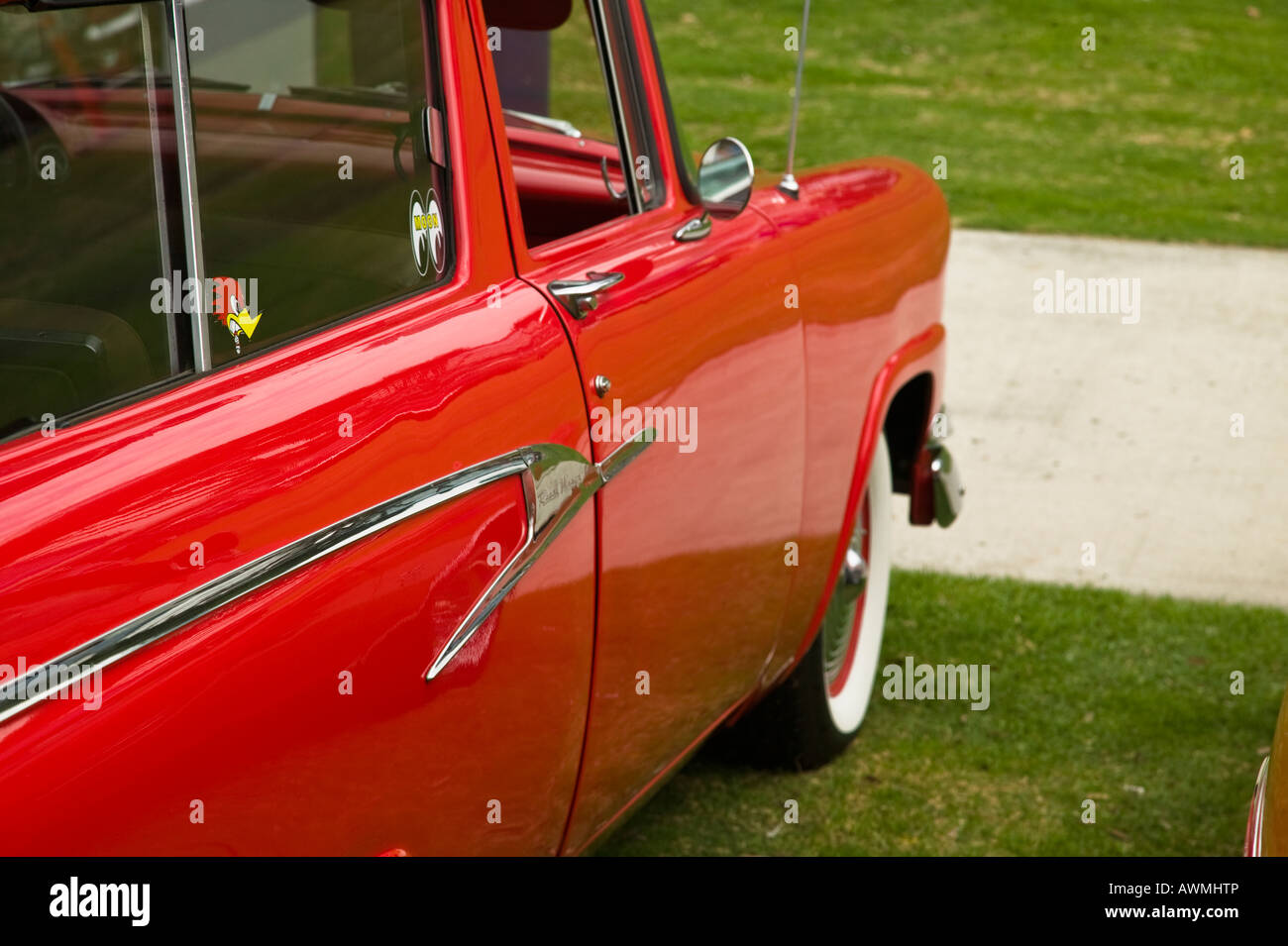 Antique Car Show Embarcadero Park, San Diego, California, USA Stock