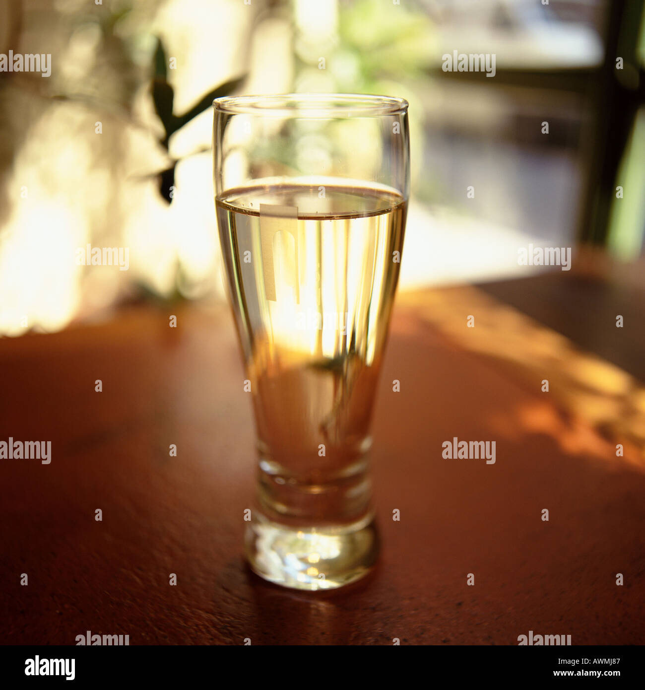 Glass of water, close-up Stock Photo