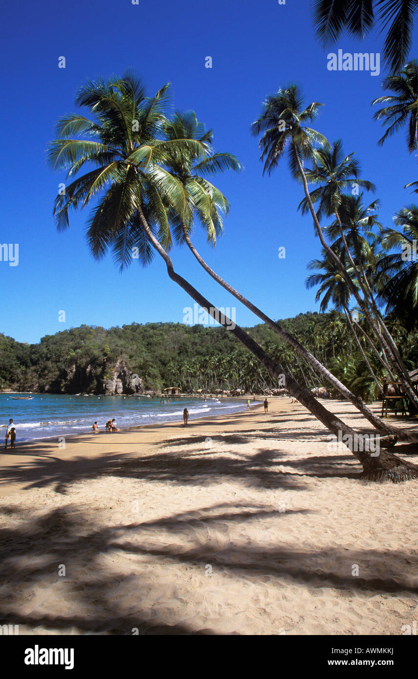 Playa Medina (Medina Beach), Sucre, Venezuela, Caribbean coast Stock Photo