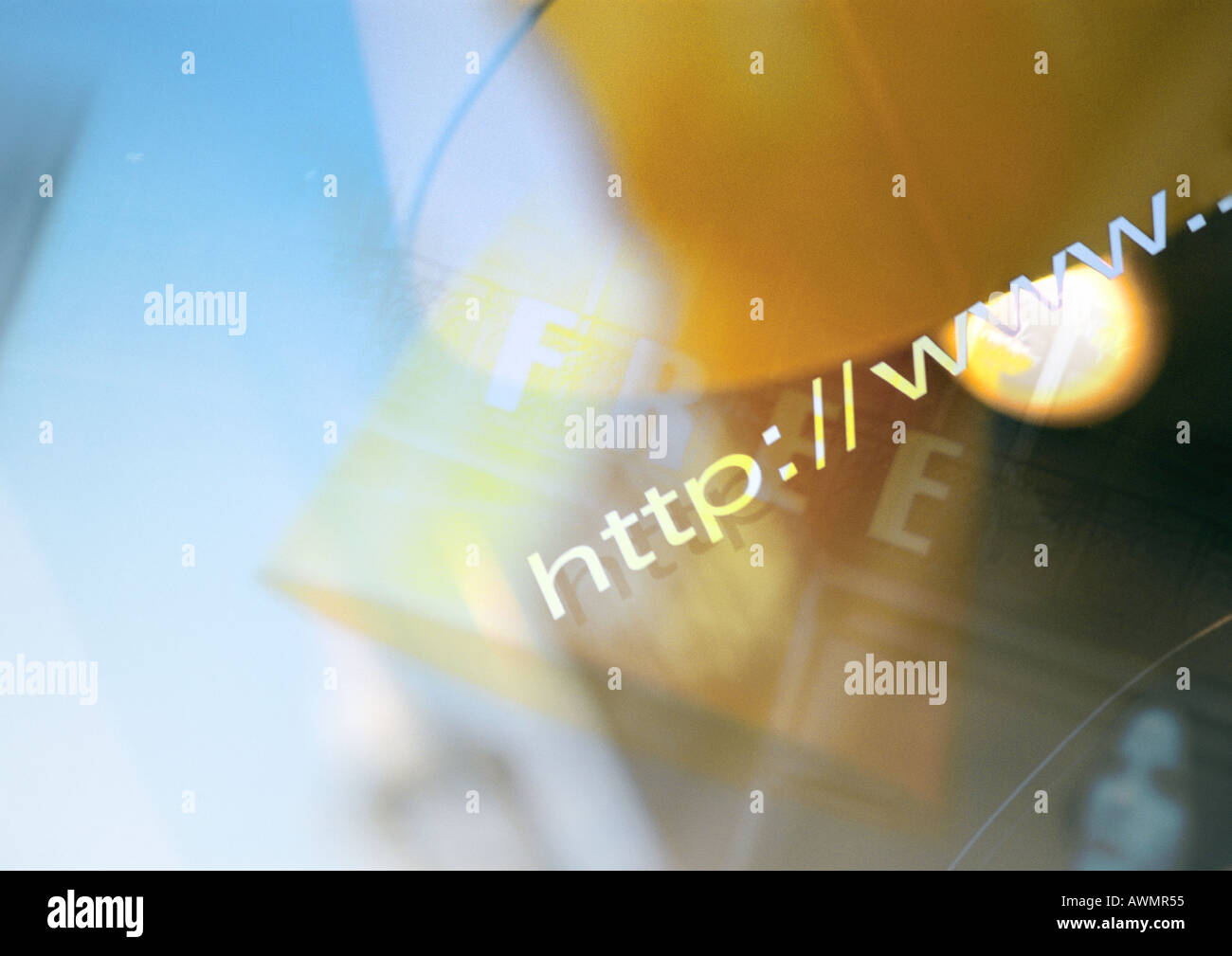 http://www text, composite, close-up Stock Photo