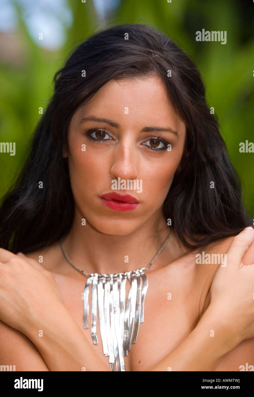 iranian beauty Stock Photo