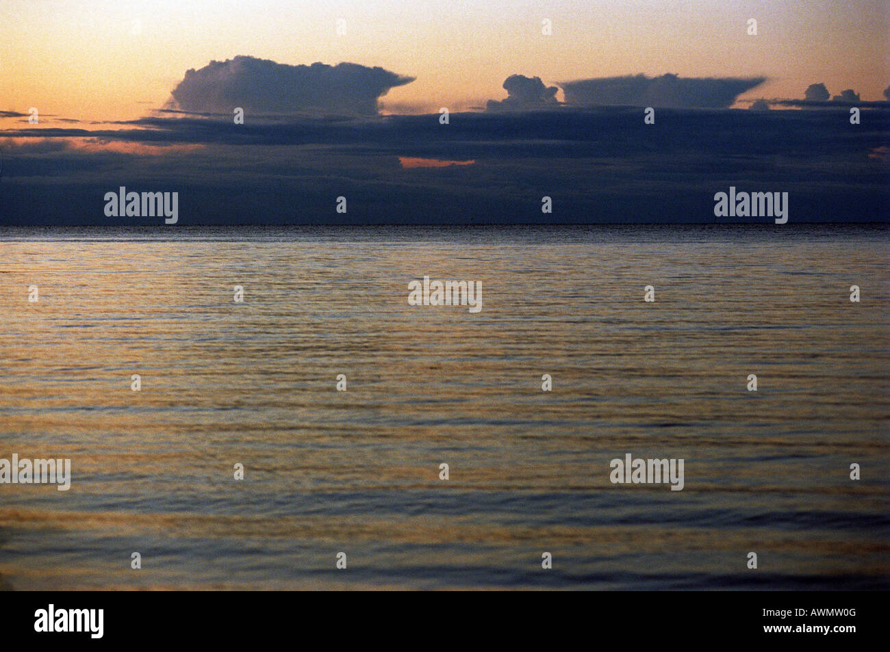 Lake Peipus at sunset, Estonia Stock Photo - Alamy
