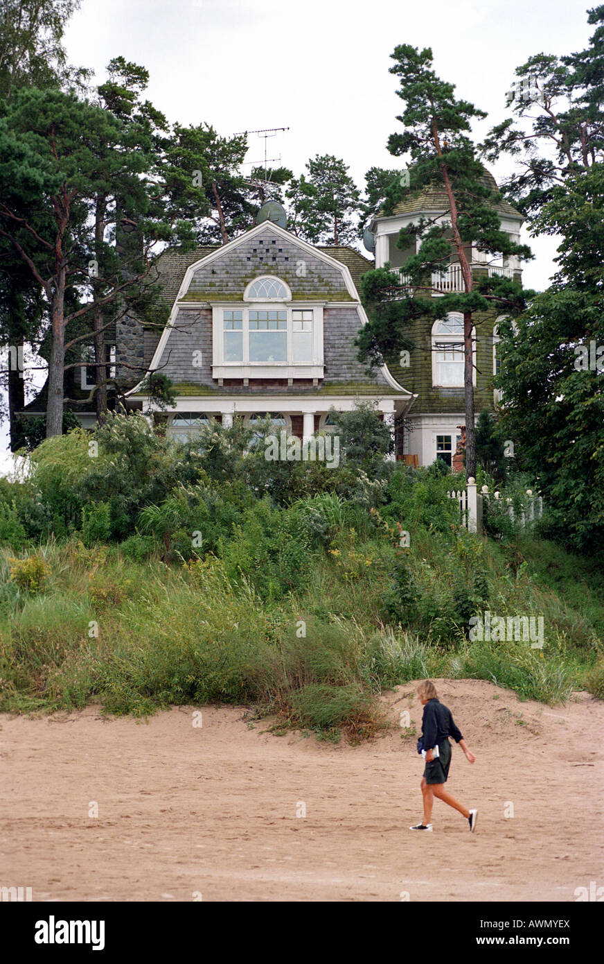 Coastal resort Jurmala, Latvia Stock Photo