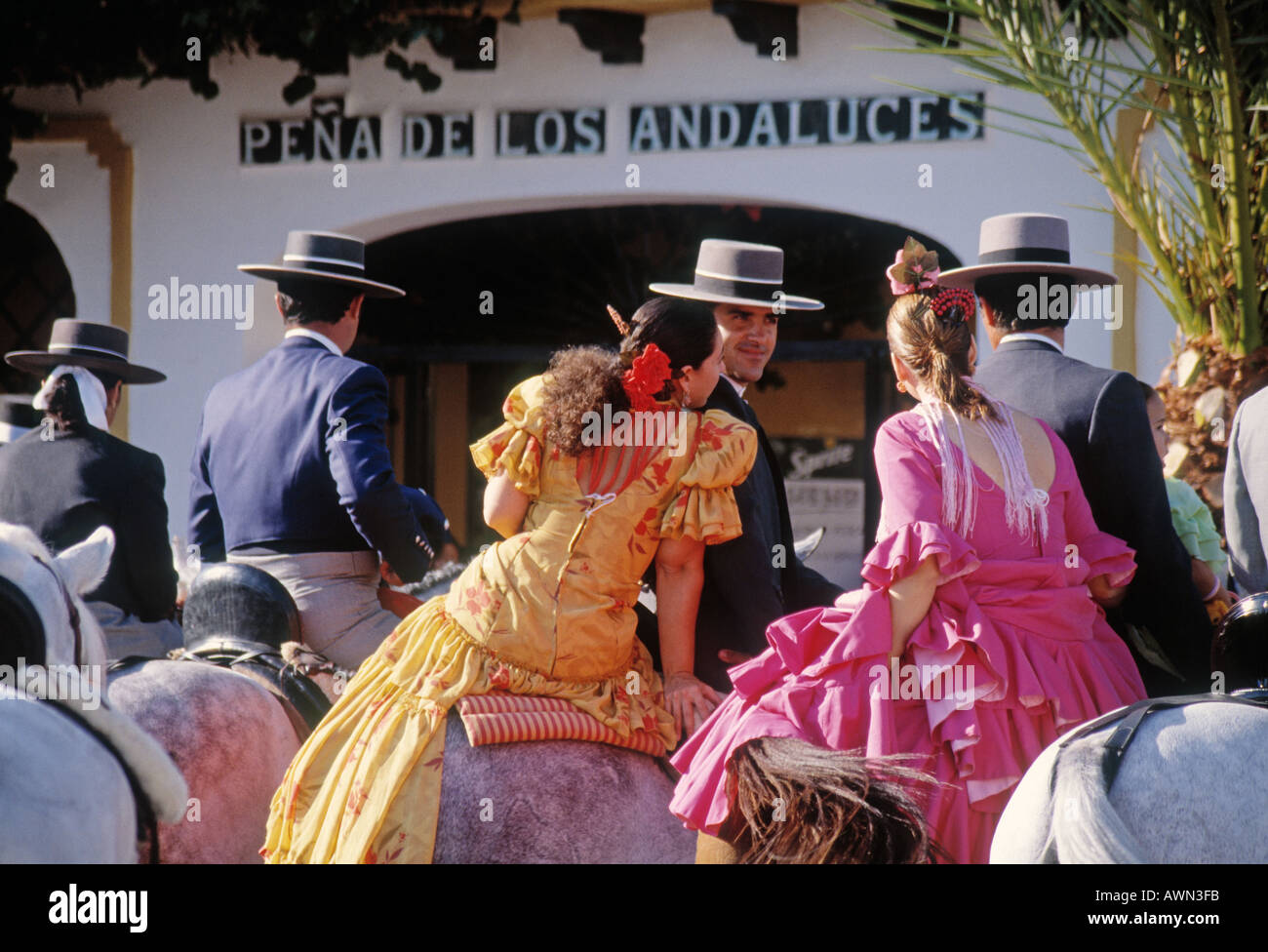 spain andalusia fair Stock Photo Alamy