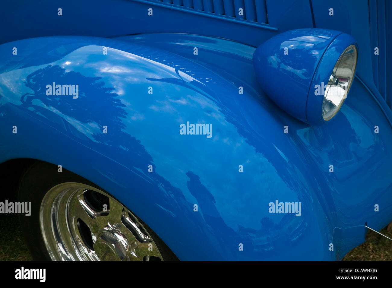 Antique Car Show Embarcadero Park, San Diego, California, USA Stock