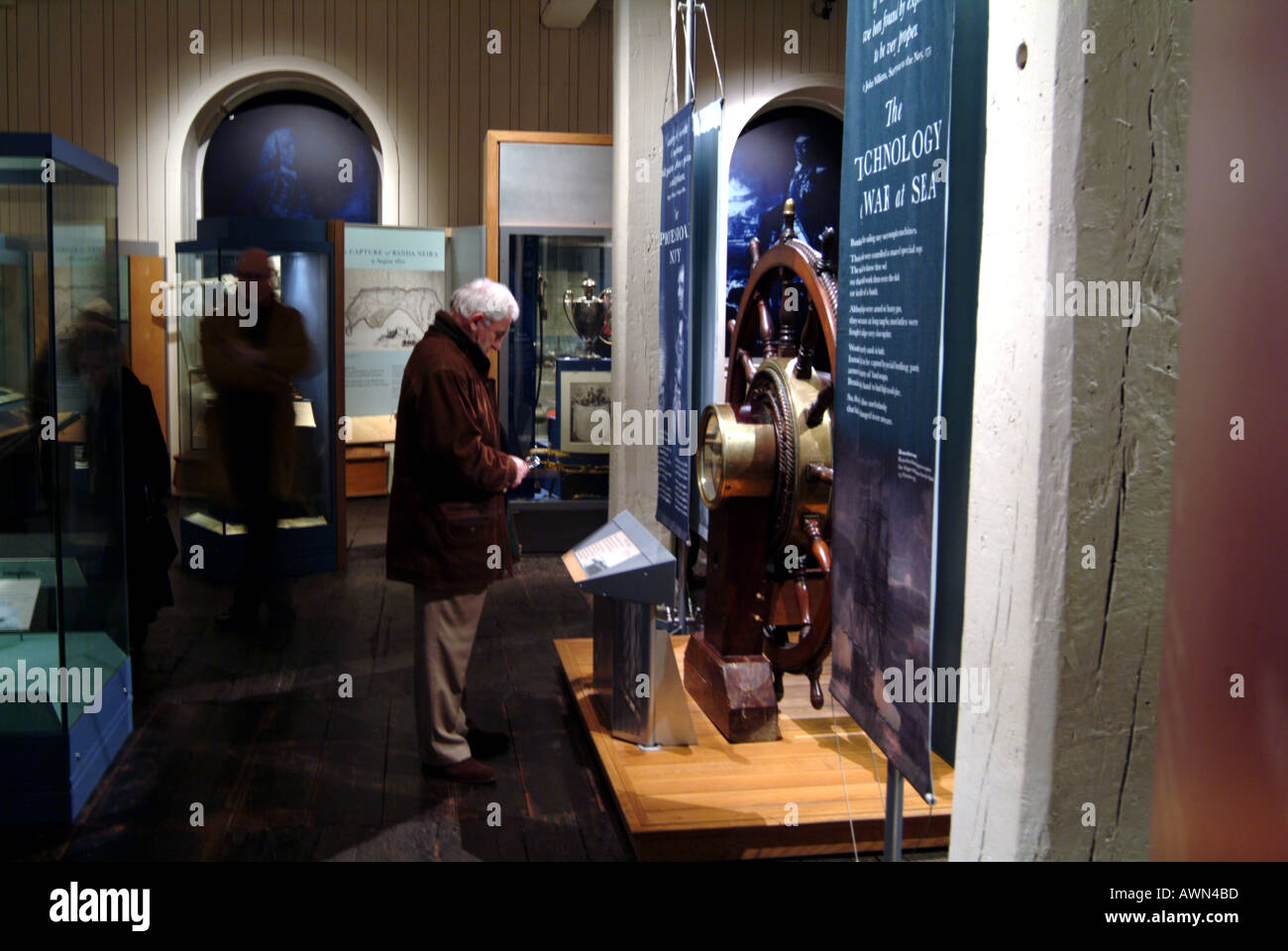 HMS Victory Museum Portsmouth England Stock Photo - Alamy