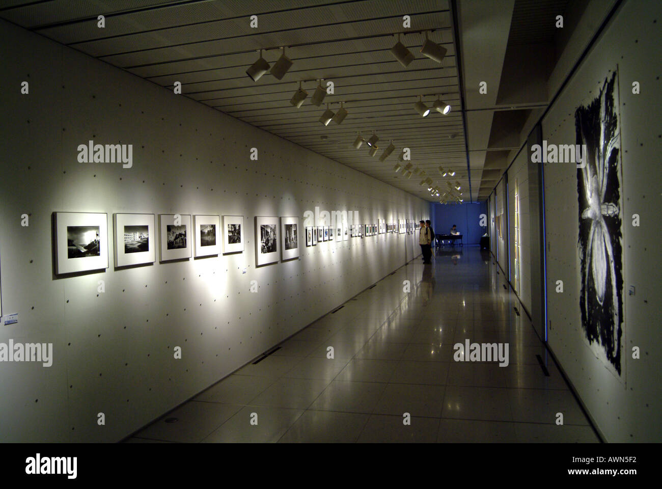 Osaka University of Arts art gallery Japan Stock Photo Alamy
