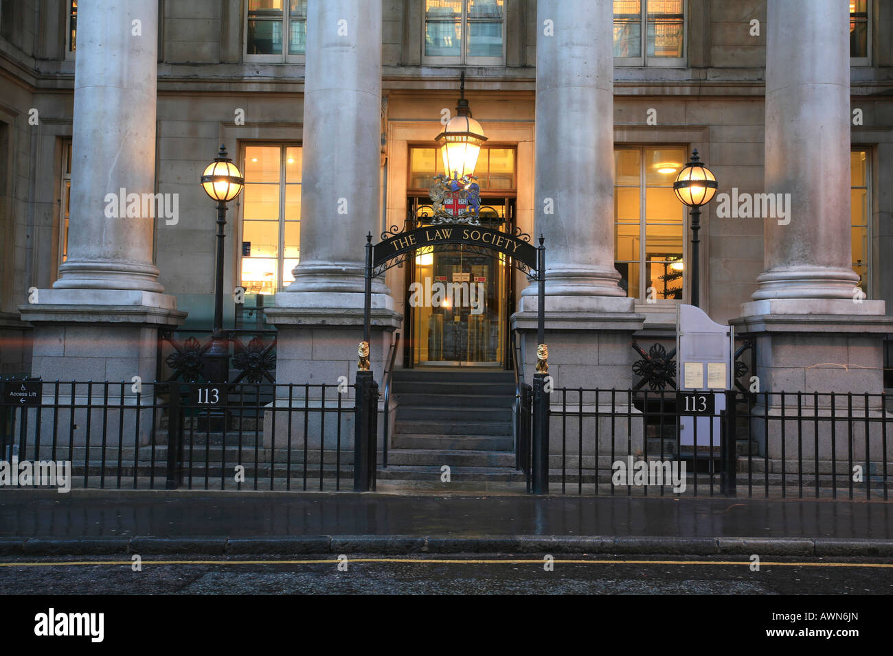 Law Society on Chancery Lane, City of Westminster, London, UK Stock