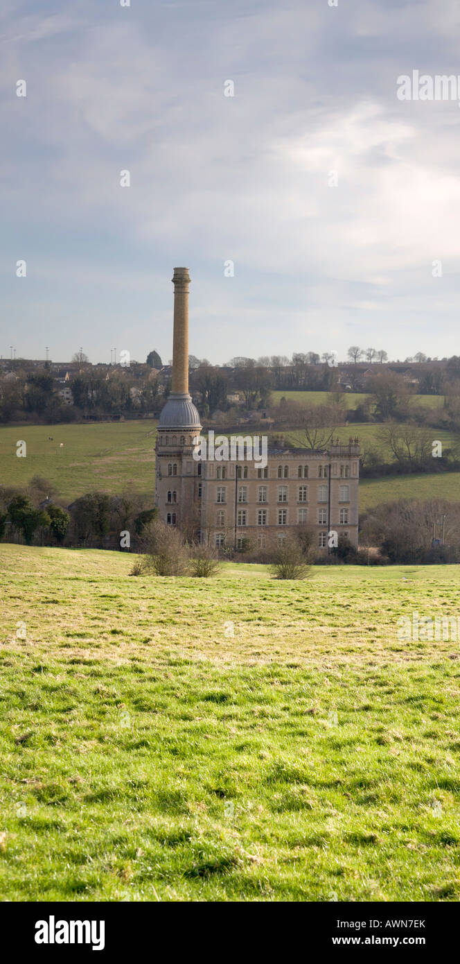 The Bliss tweed wool mill now converted into flats chipping norton the cotswolds midlands