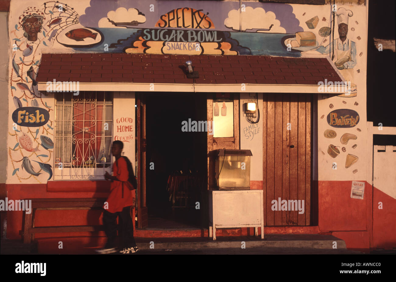 grenada St Stock Photo Alamy