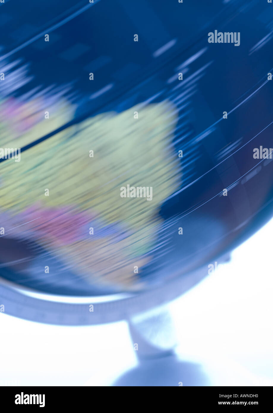 Spinning globe america hi-res stock photography and images - Alamy