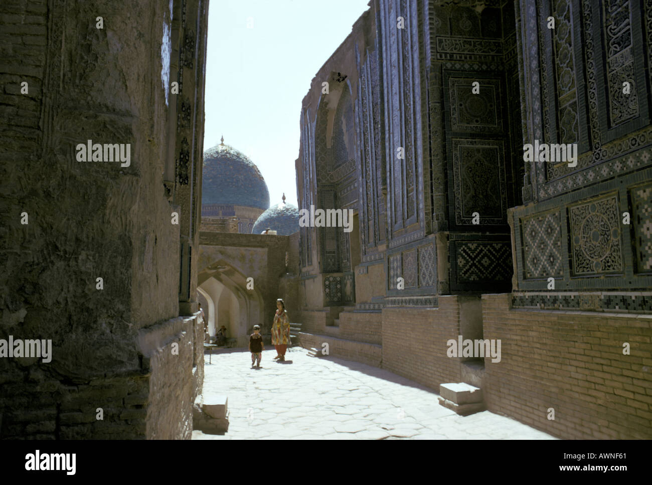 Shah Zinda Samarkand Uzbekistan Stock Photo