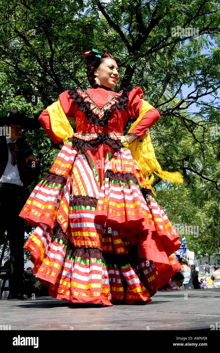 Mexican top flamenco dress