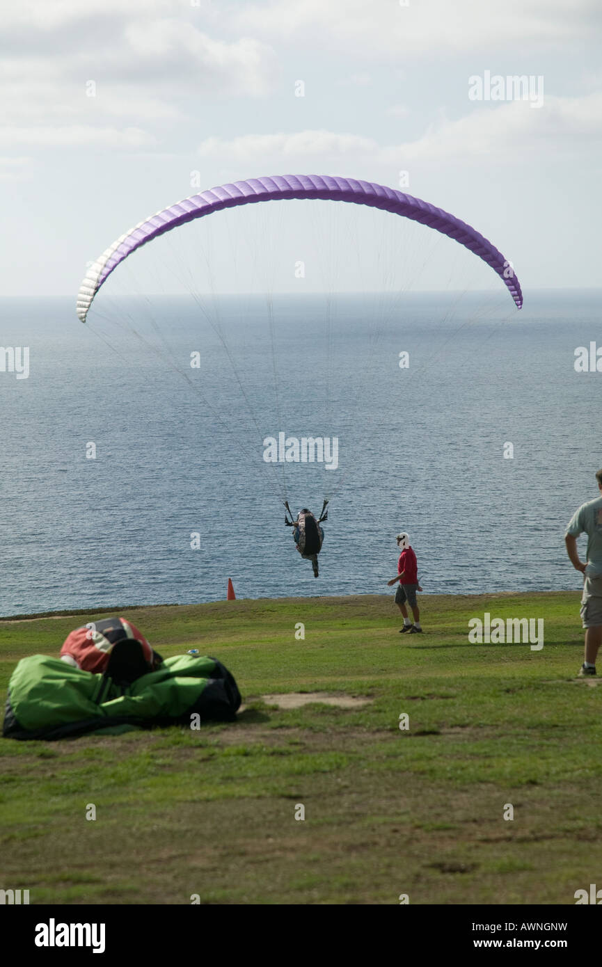 Paraglider San Diego, Glider Park, California, USA Stock Photo Alamy