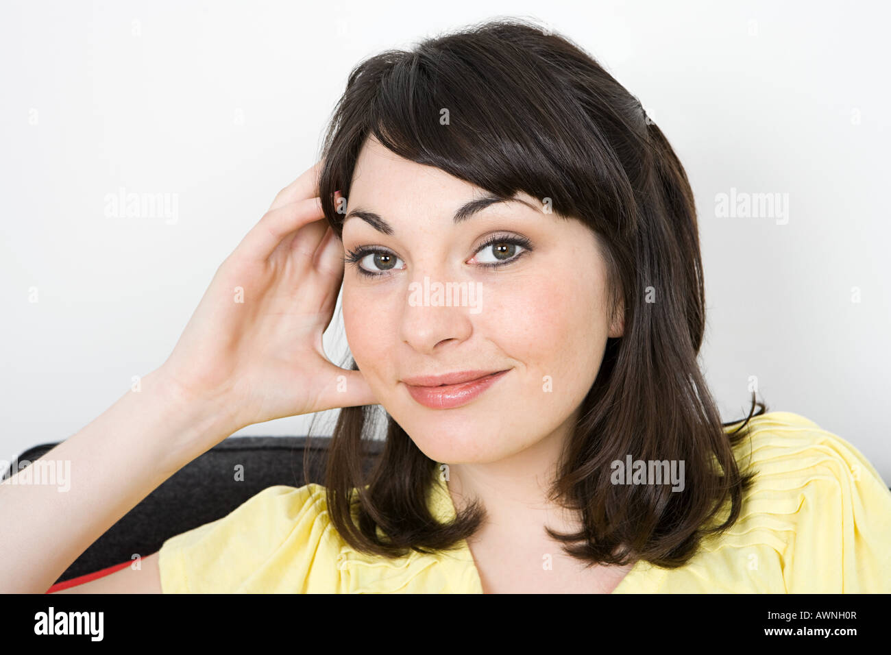 Head shoulders woman hi-res stock photography and images - Alamy