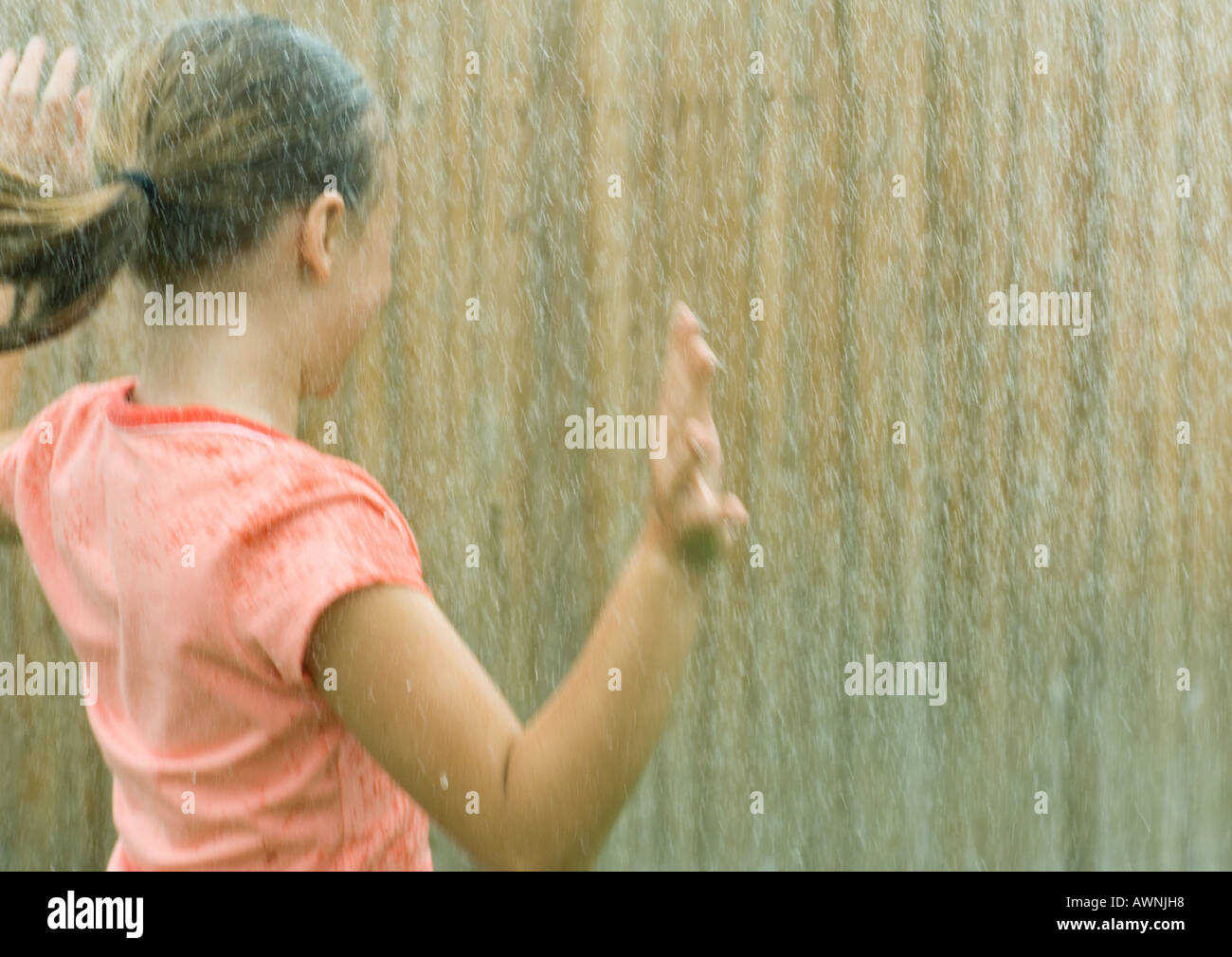 Kids getting soaking wet hires stock photography and images Alamy