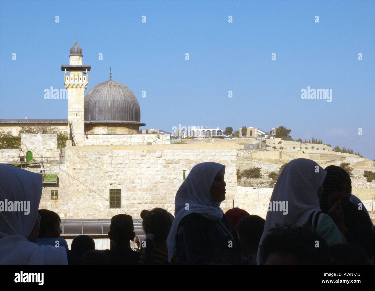 Israel, Jerusalem, crowd and cityscape Stock Photo Alamy