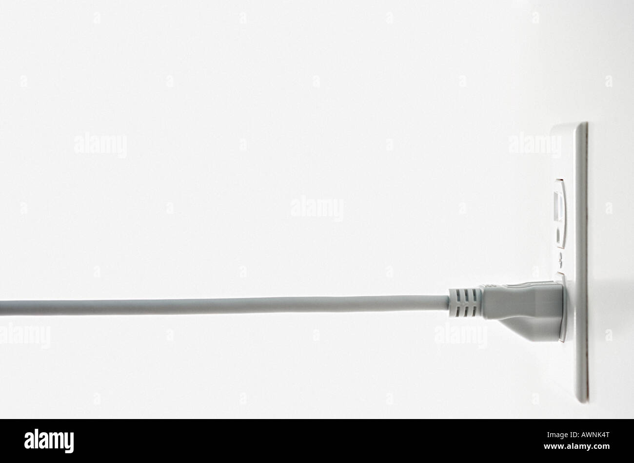 Electric plug and electrical socket Stock Photo Alamy