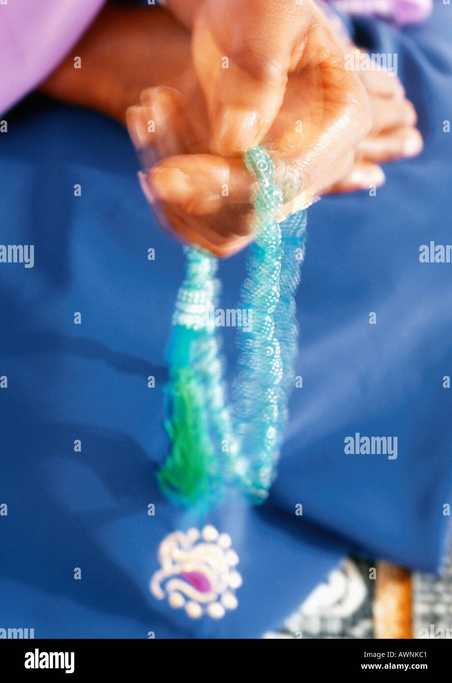 Hands prayer blur hi-res stock photography and images - Alamy