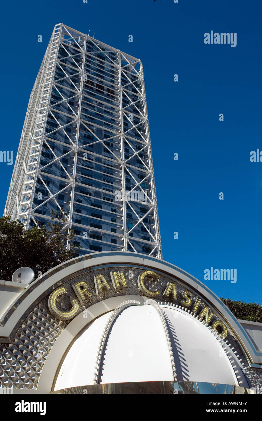 gran casino and hotel arts barcelona spain europe Stock Photo