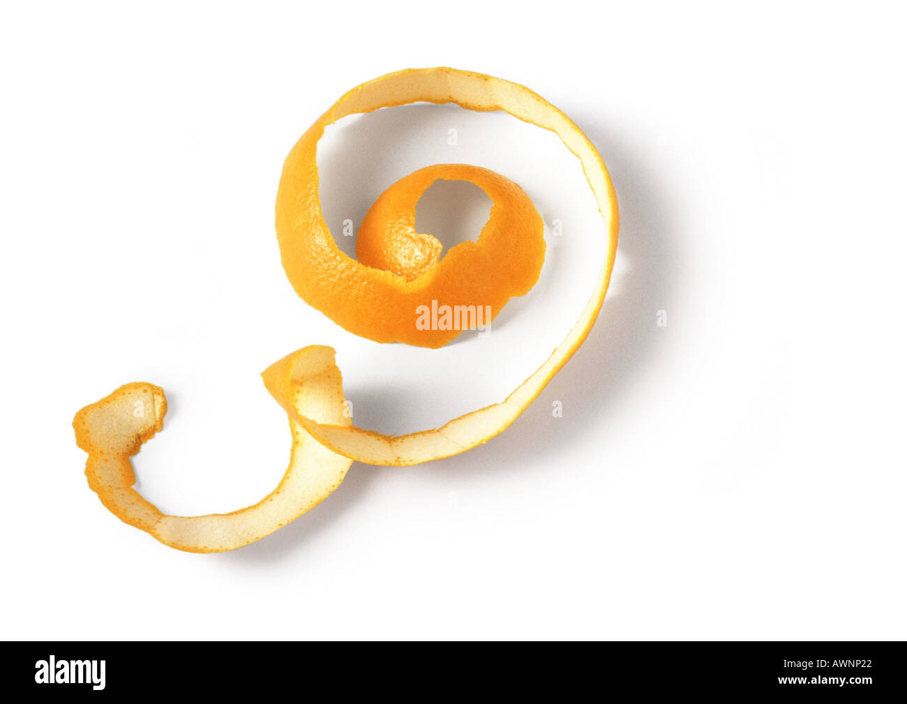 Orange peel Stock Photo