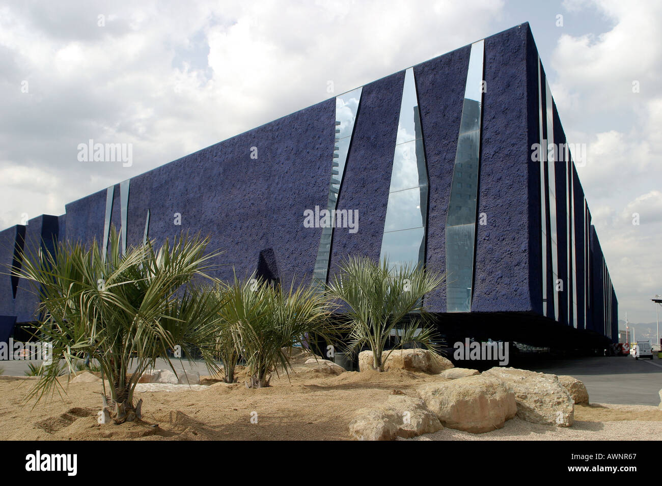 Architecture Detail of the Forum Building by Herzog & DeMeuron in ...