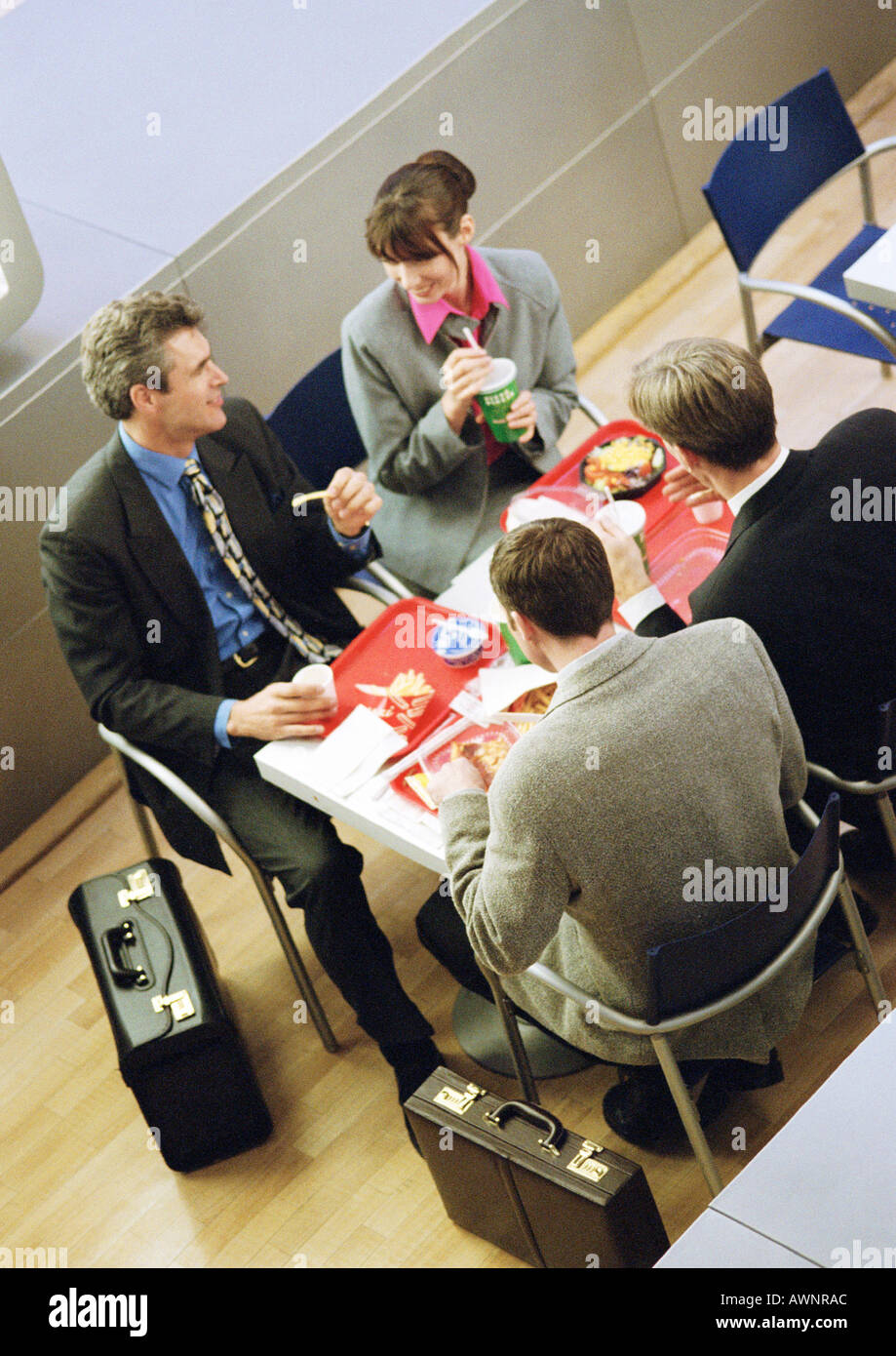 Food lunch tables trays hi-res stock photography and images - Alamy