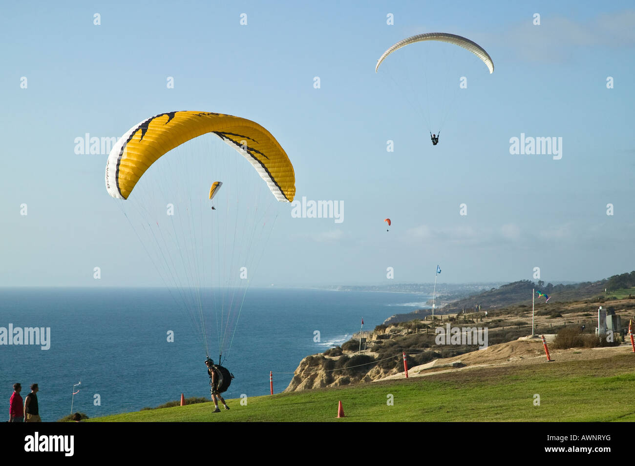 Paraglider San Diego, Glider Park, California, USA Stock Photo Alamy