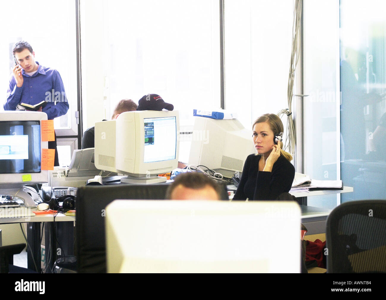 People working in office Stock Photo
