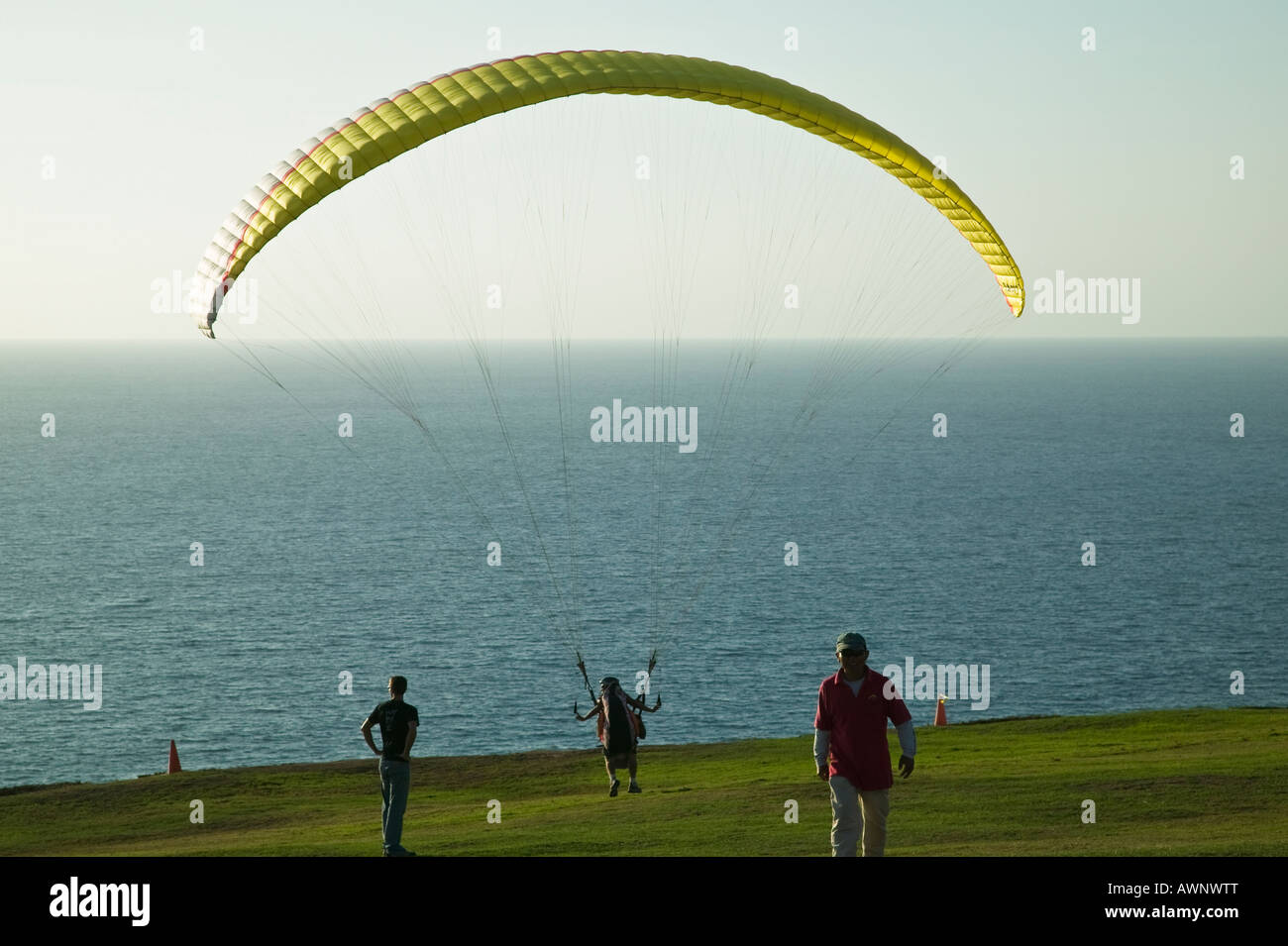 Paraglider San Diego, Glider Park, California, USA Stock Photo Alamy