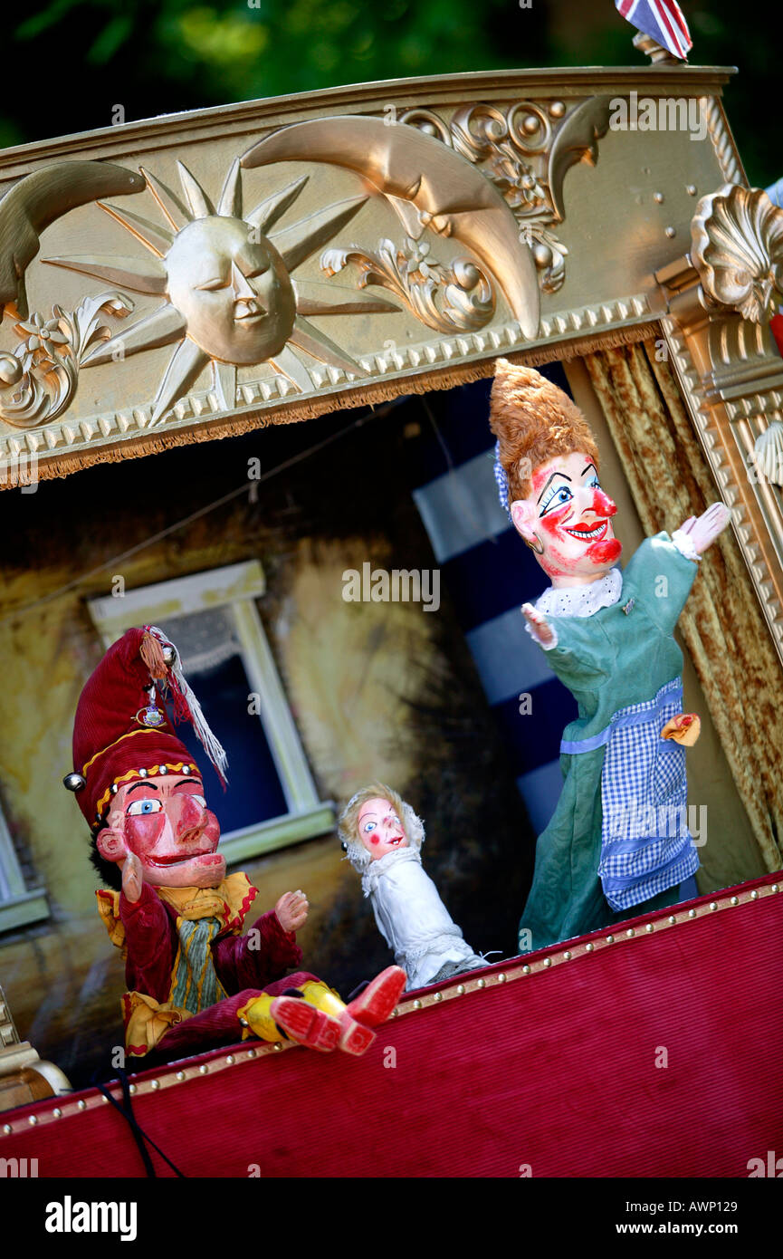 PUNCH AND JUDY PUPPETS Stock Photo Alamy
