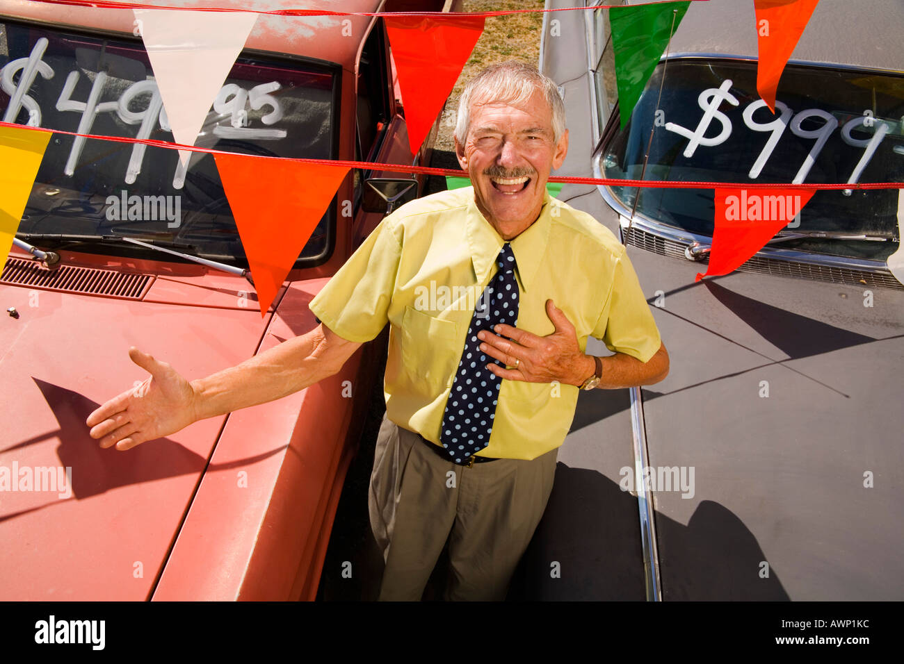 Used car salesman
