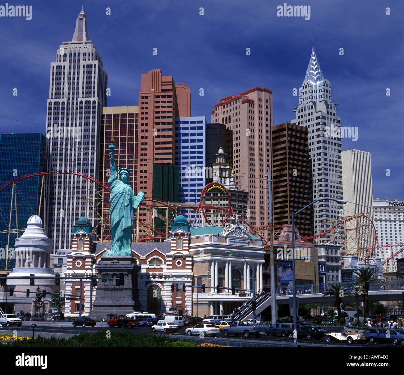 New York New York Las Vegas Stock Photo - Alamy