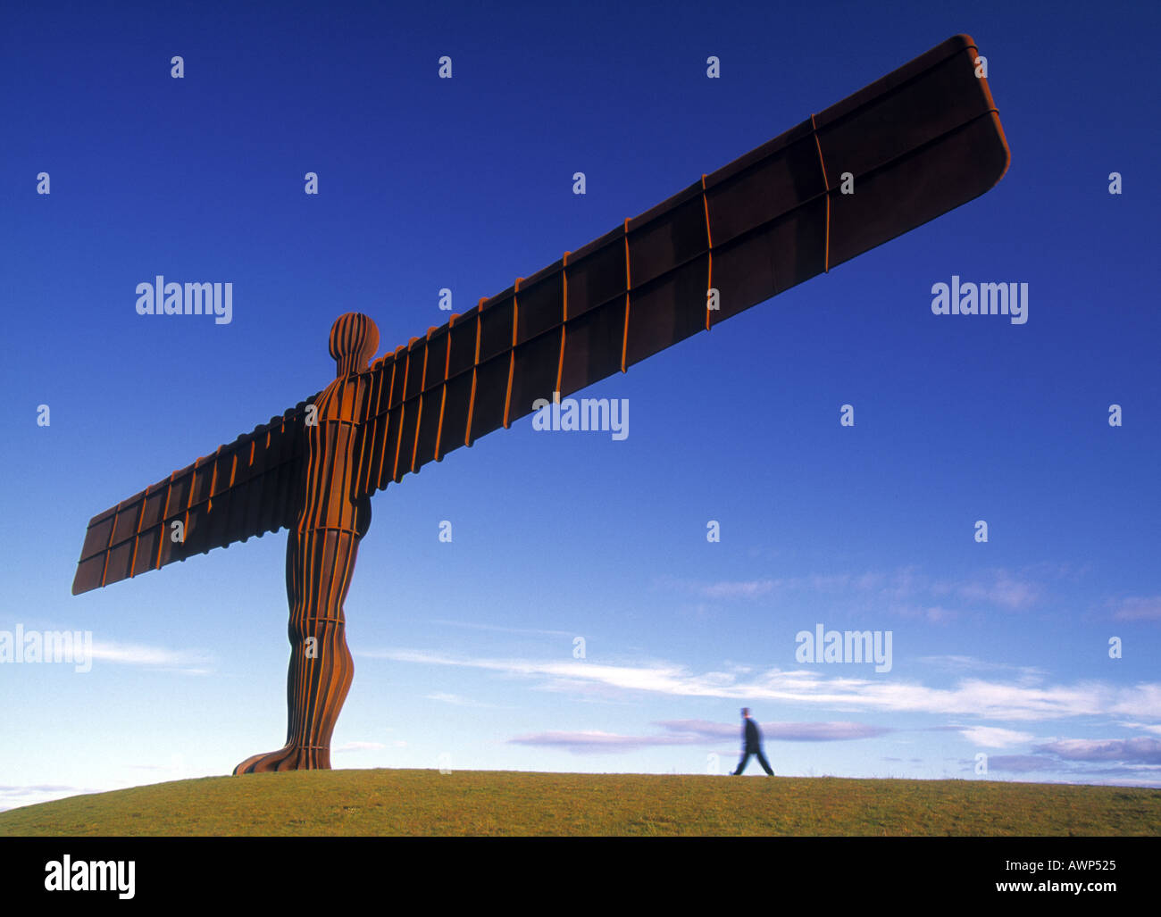 Angel of the north Newcastle upon Tyne and Wear England Stock Photo - Alamy